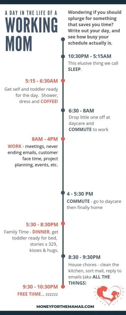 working mom schedule