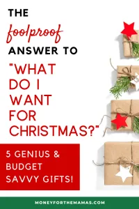 the foolproof answer to what do i want for christmas