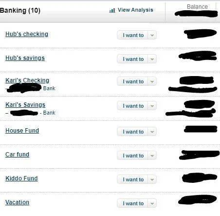 multiple bank accounts