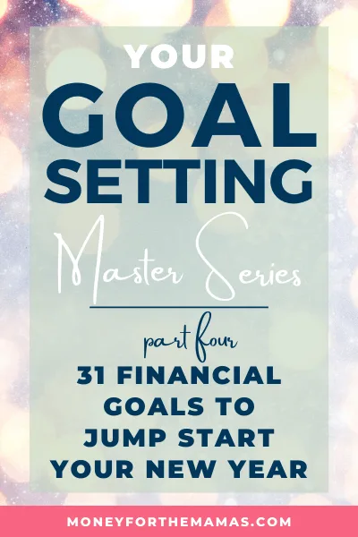 31 days of financial goals