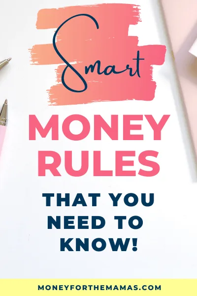 Smart Money Rules