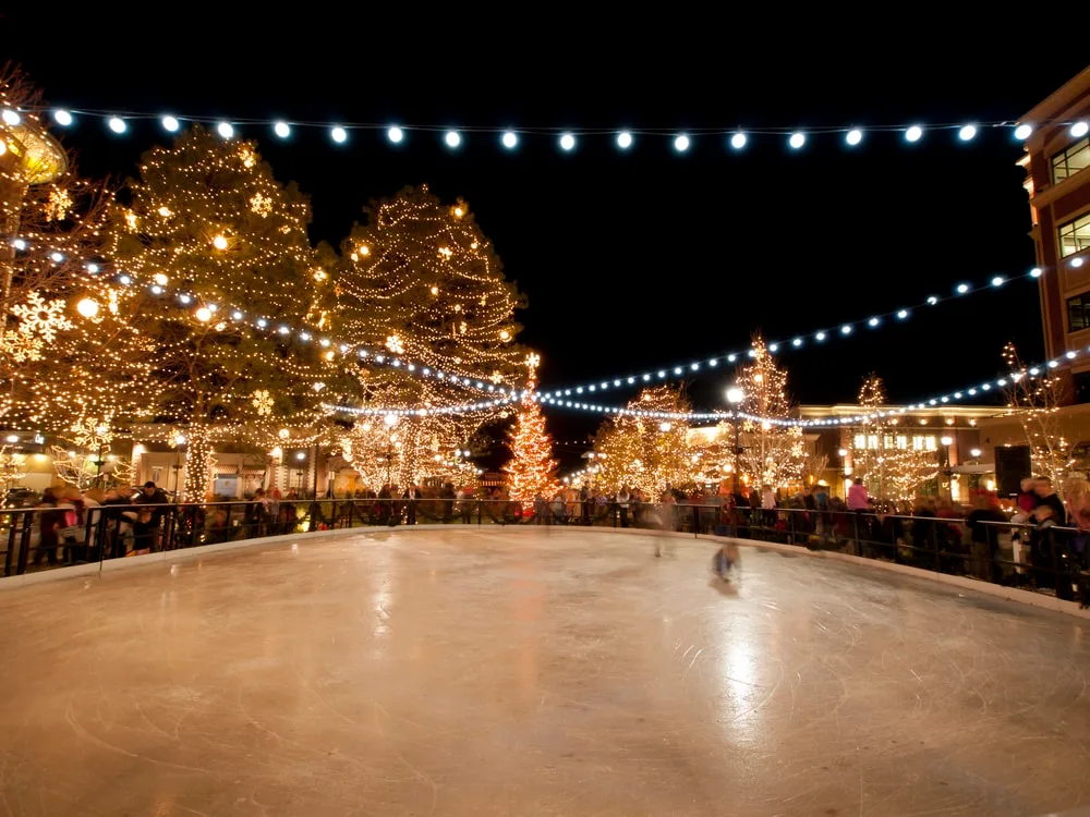 christnmas ice skating