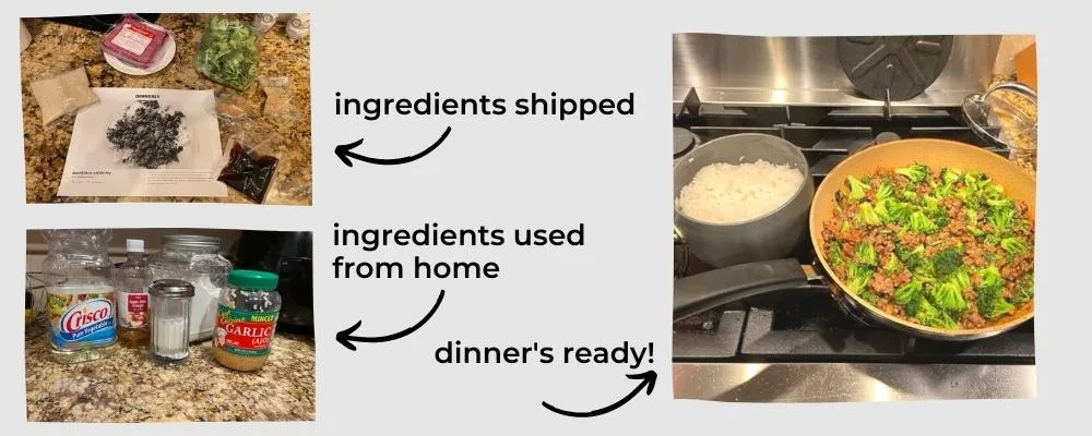 dinnerly meal kit dinner
