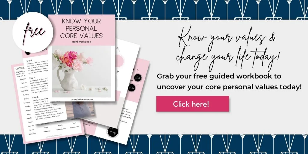 personal core value optin