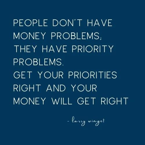 larry winget money quote
