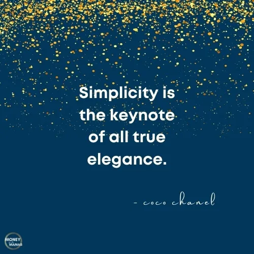 coco chanel quote on simplicity