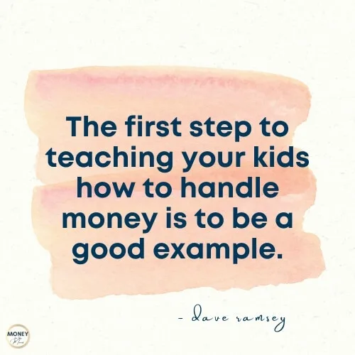 dave rasmsey quote on kids and money