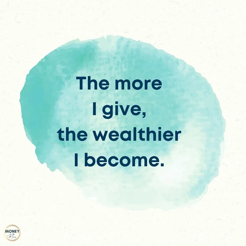 financial affirmation