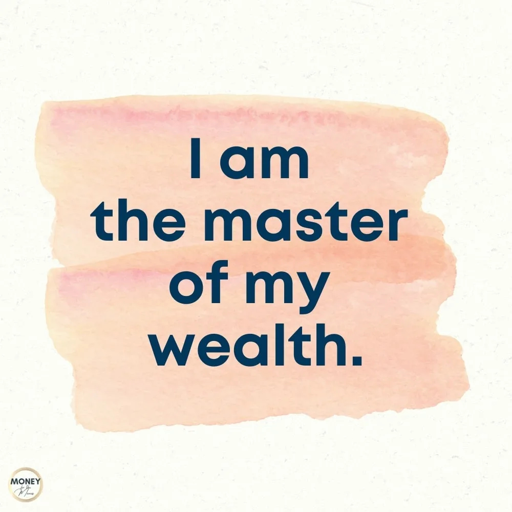 financial affirmation