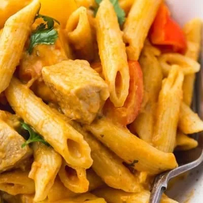 chicken fajita pasta