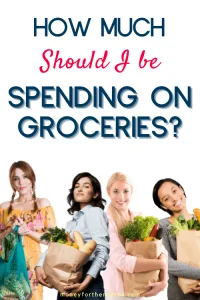 how much should i be spending at the grocery store