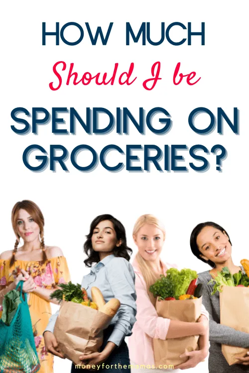 how much should i be spending at the grocery store