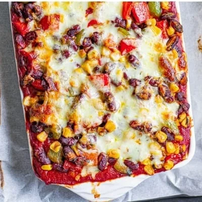 vegetarian enchilada casserole