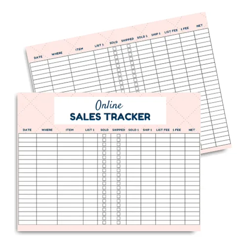 online sales tracker