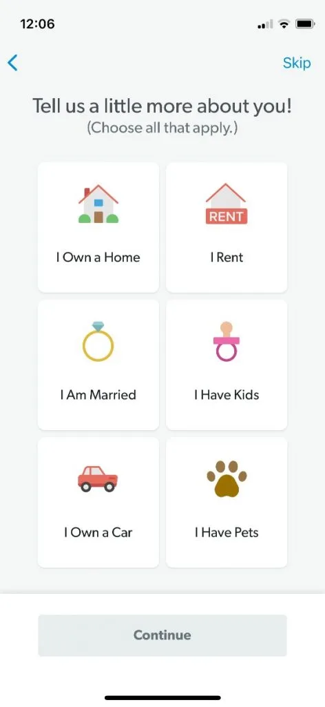 everydollar app screenshot
