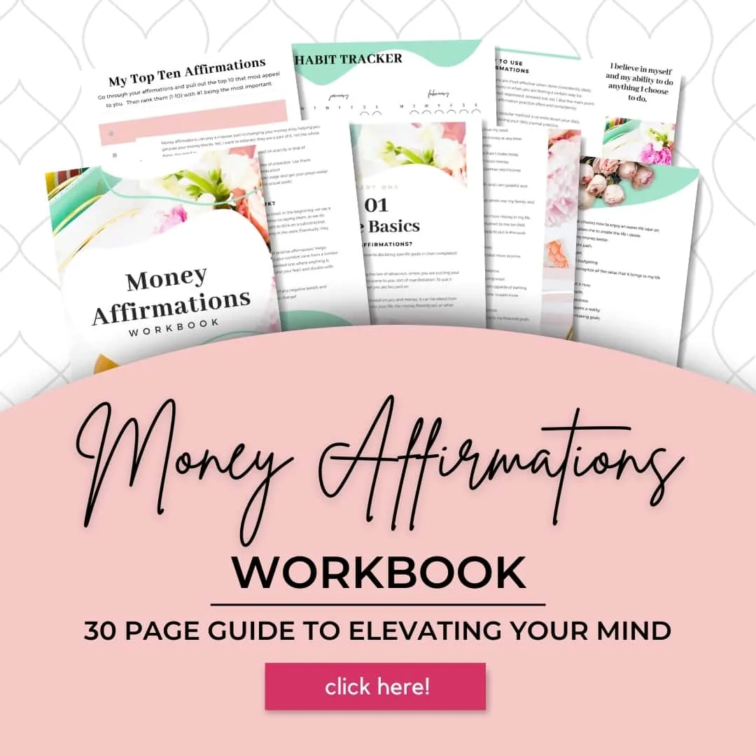 money affirmations workbook square