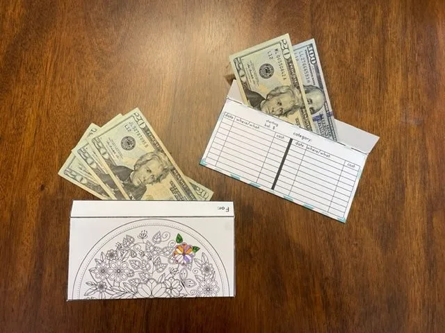 how to make a budget binder - cash envelopes