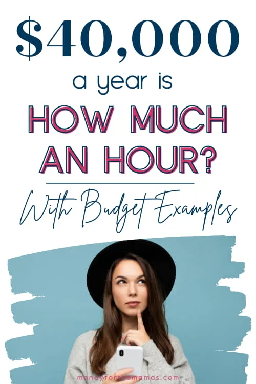 40k a year is how much an hour