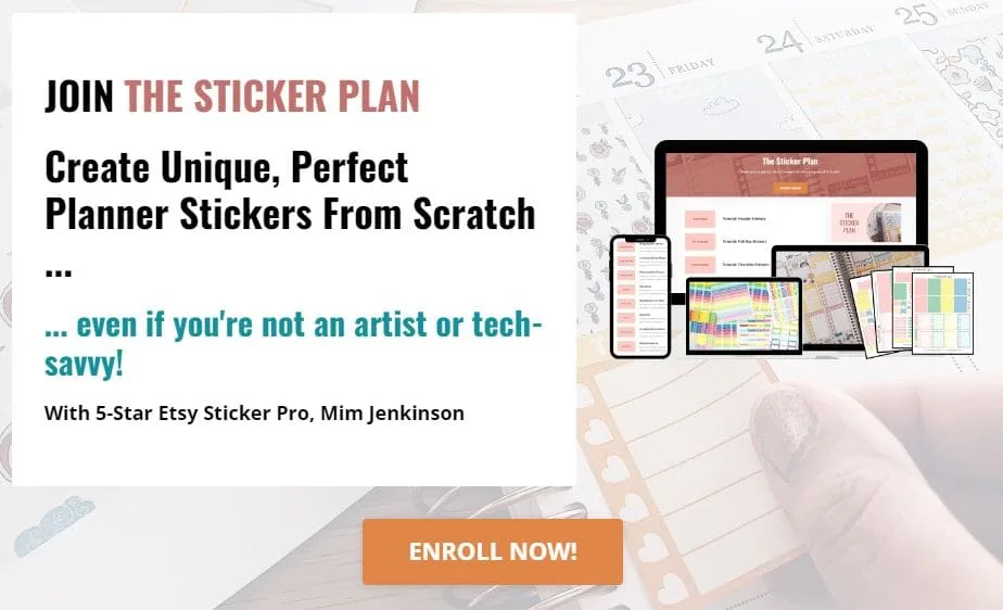 Mim Jenkinson's The Sticker Plan