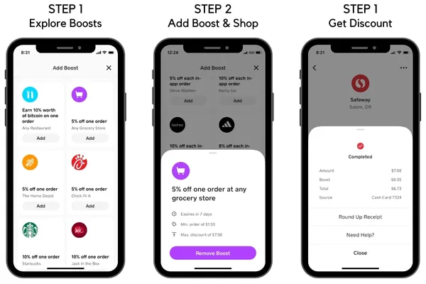Cash App Boosts Screenshot