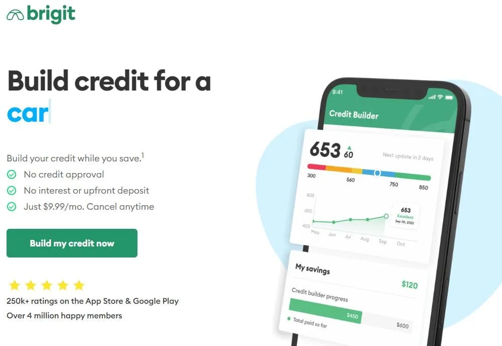 Brigit - credit builder program